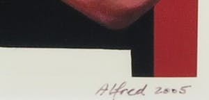 Alfred Degens - Lambdaprint, Art for arts sake - Ingelijst kopen? Bied vanaf 35!