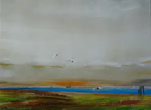 Franklin Meijer - Friese Waddenkust met meeuwen kopen? Bied vanaf 69!