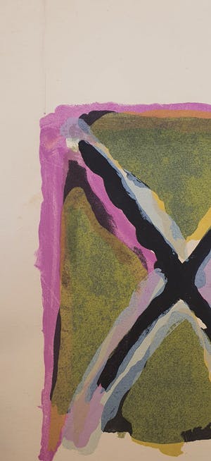 Bram van Velde - Zonder titel - gesigneerd - prent 190 kopen? Bied vanaf 1!