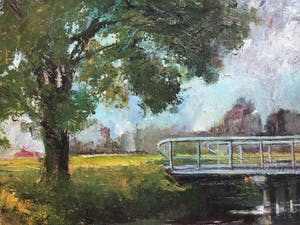 Niet of onleesbaar gesigneerd - Brug. kopen? Bied vanaf 1!