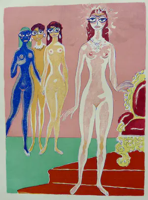 Kees van Dongen - Gravure 1001 nacht: ' La Jouvenelle ' kaufen? Bieten Sie von 15!
