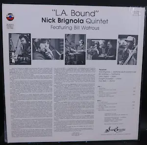 Buy Nick Brignola - Quintet Featuring Bill Watrous – L.A. Bound? Bid from 5!