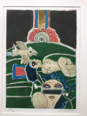 Corneille - Titel Onbekend - Zeefdruk 1981 - Oplage 146/200 verkocht voor € 200!