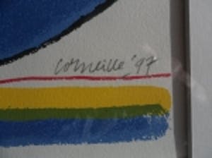 Corneille - Nieuwjaarskaart Corneille HANDGESIGNEERD kopen? Bied vanaf 100!
