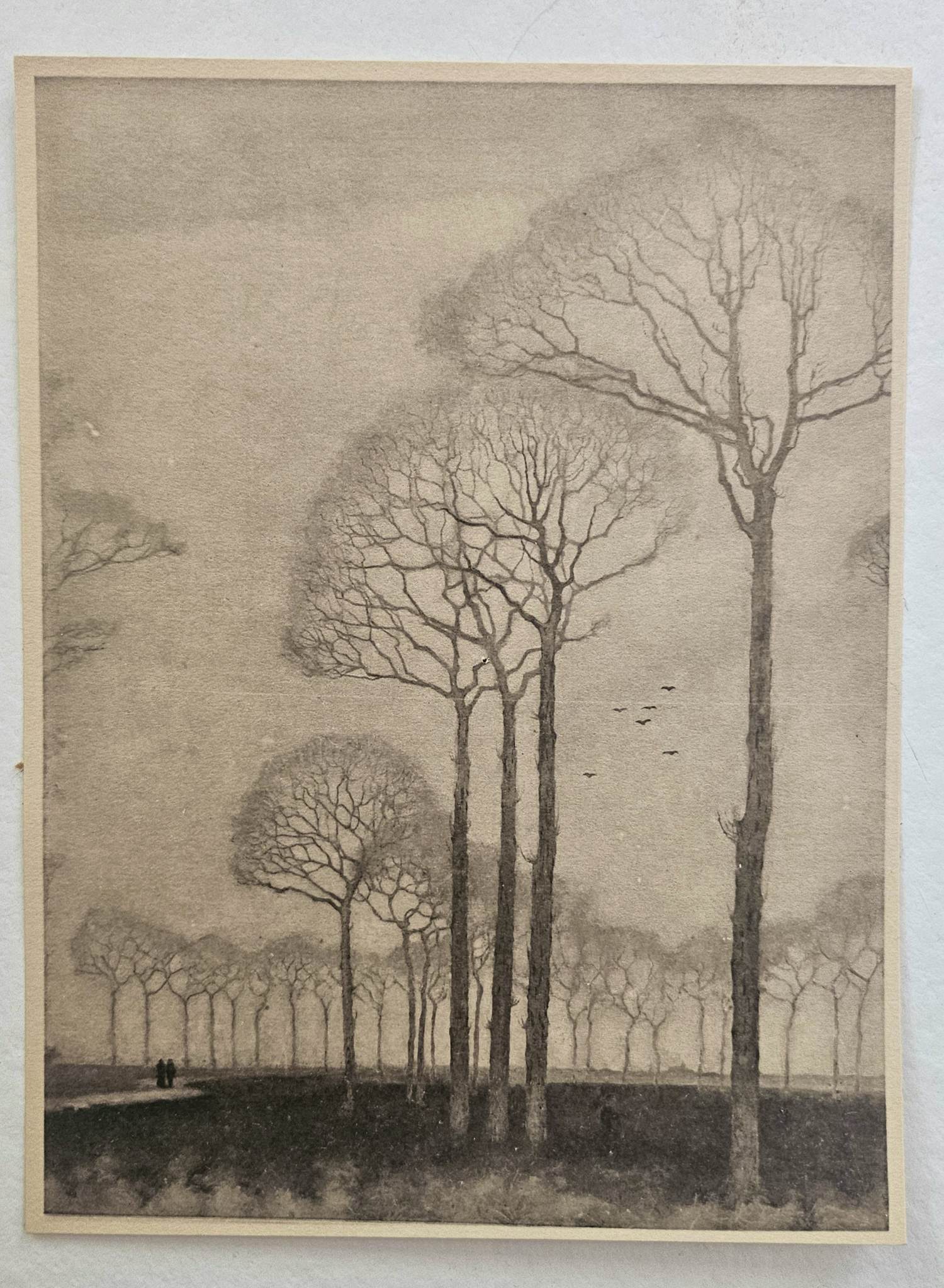 Jan Mankes - Bomenrij verkocht voor € 40!