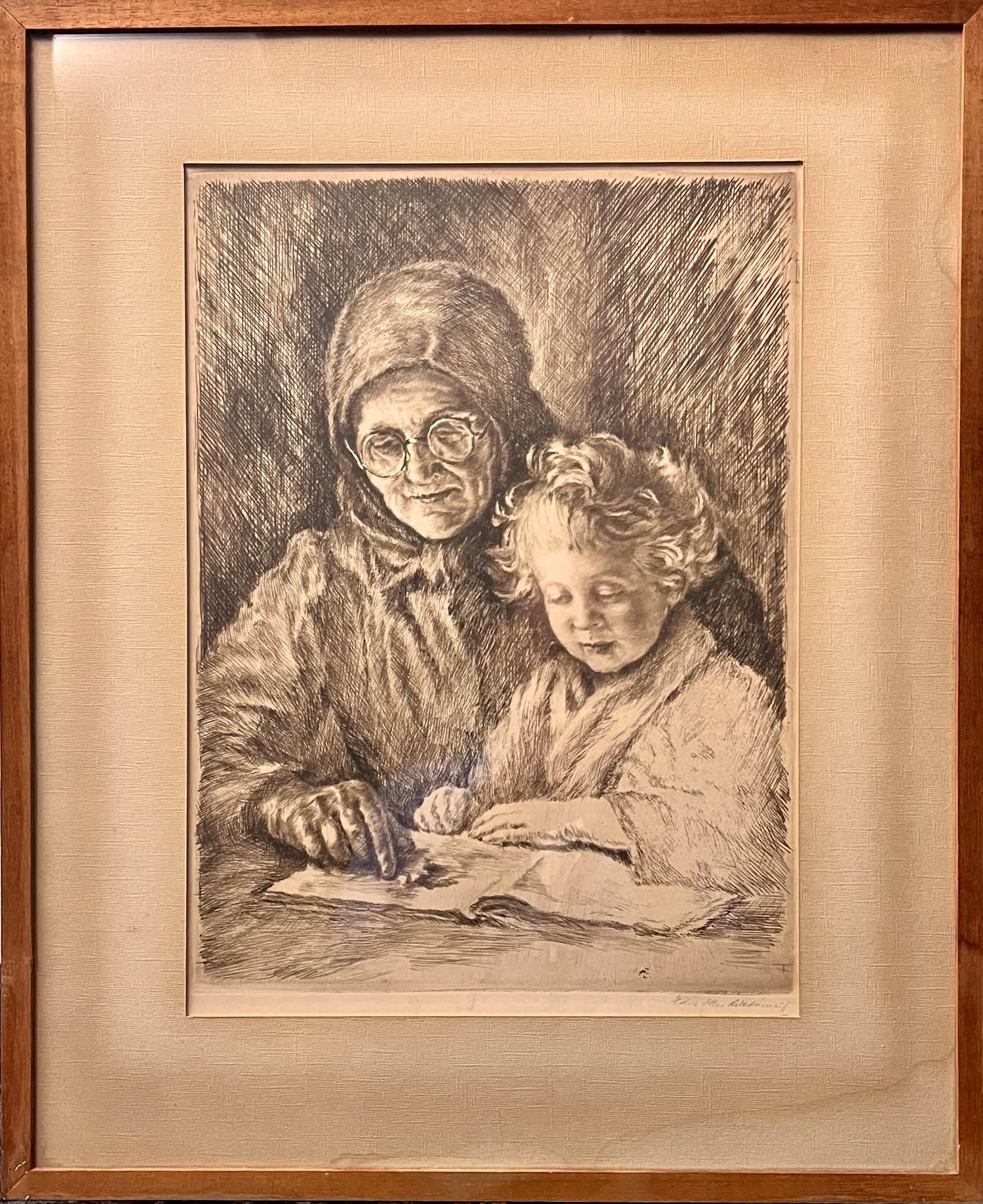 Etelka Karady - Nagyanya és unokája kopen? Bied vanaf 70!