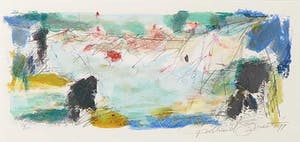 Richard Smeets - Zeefdruk, Denkend aan Holland wind - Ingelijst kopen? Bied vanaf 10!