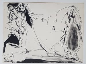 Jacqueline de Jong - Twee handgesigneerde tekeningen kopen? Bied vanaf 350!