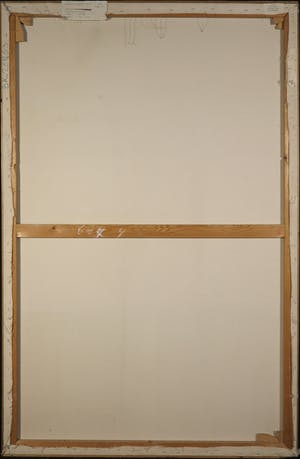 Wil Bink - Olieverf op doek, Toon en balk - Ingelijst (Zeer groot) kopen? Bied vanaf 100!