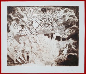 Alfred Hrdlicka - Himmel auf Erden (Franz Schubert), ets kopen? Bied vanaf 300!