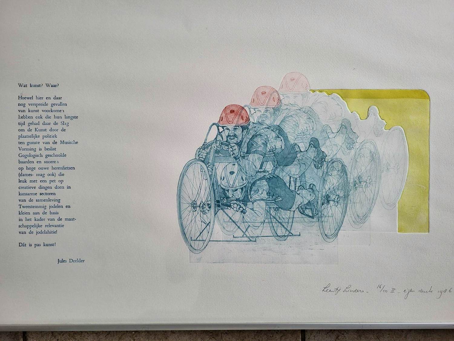 Leentje Linders - Wat kunst? Waar? (Jules Deelder) kopen? Bied vanaf 75!