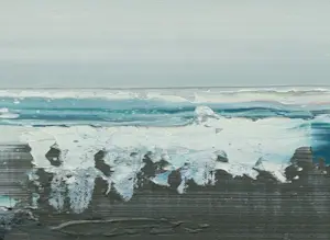 Mathieu van Riel - 'Zee' - olieverf schilderij kopen? Bied vanaf 50!