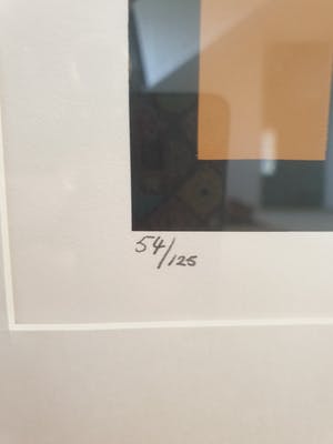 Guy Vandenbranden - Zeefdruk Cathedrale de la lumiere kopen? Bied vanaf 200!