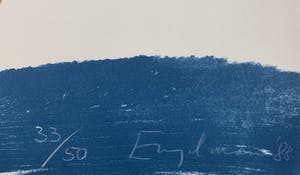 Martin Engelman - Grote kleurenlitho - zonder titel - 1988 (Kleine oplage) kopen? Bied vanaf 60!