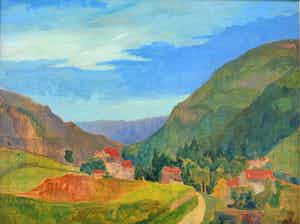 Phocas Fokkens - Dans les Pyrenees verkocht voor € 90!