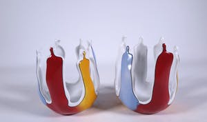 Corry Ammerlaan - Brons en porselein, Lot van drie beelden met figuren kopen? Bied vanaf 35!