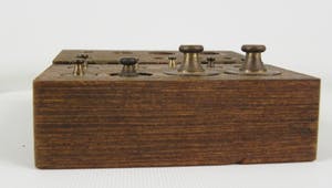 Curiosa - 3 blokken met koperen gewichten kopen? Bied vanaf 1!