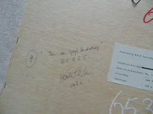 Edith Cahn - Een van gogh landschap kopen? Bied vanaf 50!