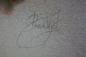 Poen de Wijs - Olieverf op Doek / Concertino Nakht Thebe kopen? Bied vanaf 2000!