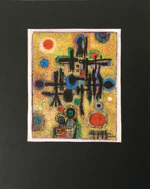 Toine Corstjens - Onder het kruis verkocht voor € 145!