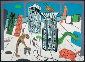 Lianne de Lepper - Houtsnede, Fragmentenreis II kopen? Bied vanaf 1!