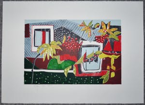 Vincent van Ojen - Stilleven met bladeren en bessen. kopen? Bied vanaf 60!