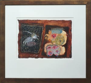 Liesbeth Rahder - Olieverf 'Bud-talk' - Ingelijst kopen? Bied vanaf 225!