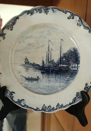 Keramiek overige - Blauw aardewerk. kopen? Bied vanaf 100!