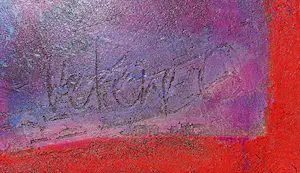 Giovanni Vetere - A spettano Gl’iospeti, olieverf fresco op koper (ingelijst, groot!) kopen? Bied vanaf 1!