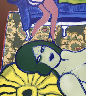 Corneille - litho ‘Le Divan Bleu’ - 1979. kopen? Bied vanaf 365!