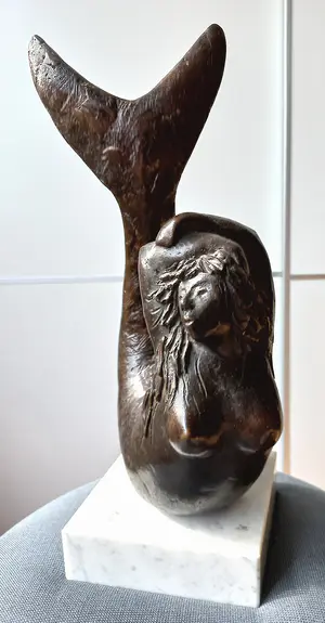 Evert den Hartog - Zeemeermin, bronzen beeld kopen? Bied vanaf 750!