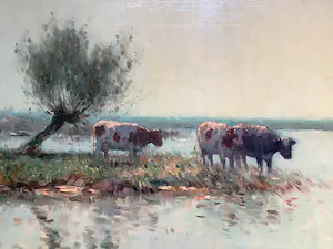 Aris Knikker - Koeien aan een plas kopen? Bied vanaf 300!