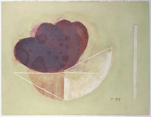 Aafke Kelly - Olieverf op papier, Melancholy - Ingelijst (Groot) kopen? Bied vanaf 20!