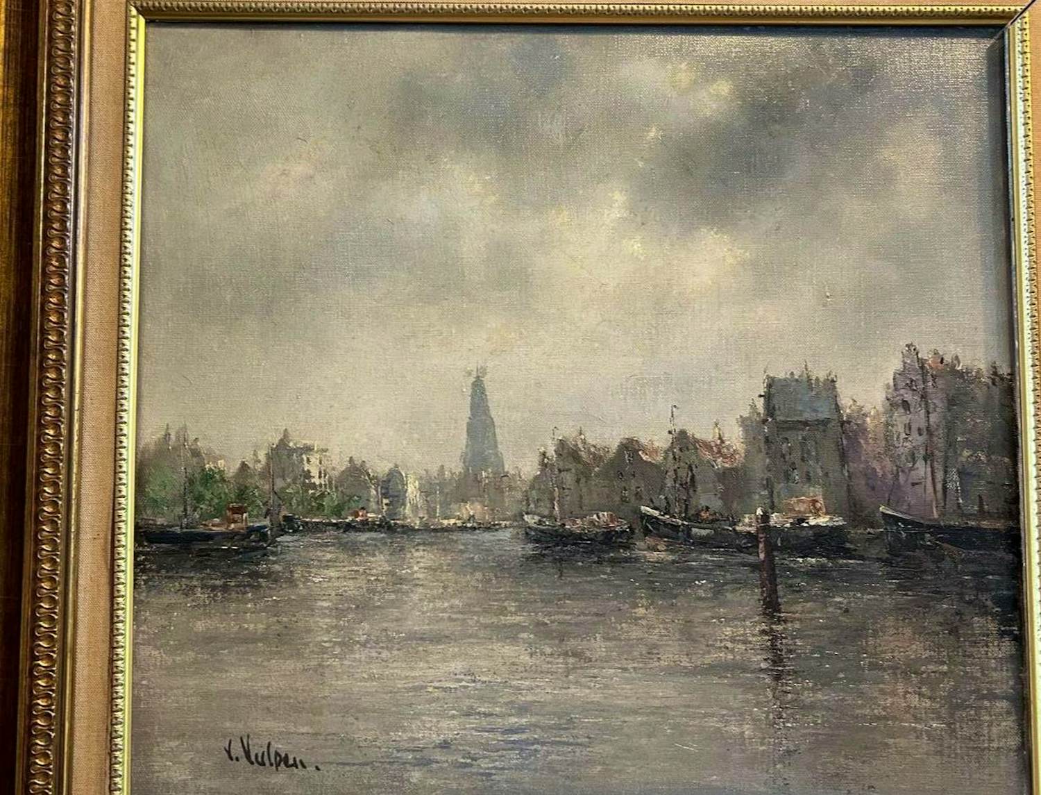 Buy Nicolaas Charles van Vulpen - Amsterdam Schreierstoren? Bid from 300!
