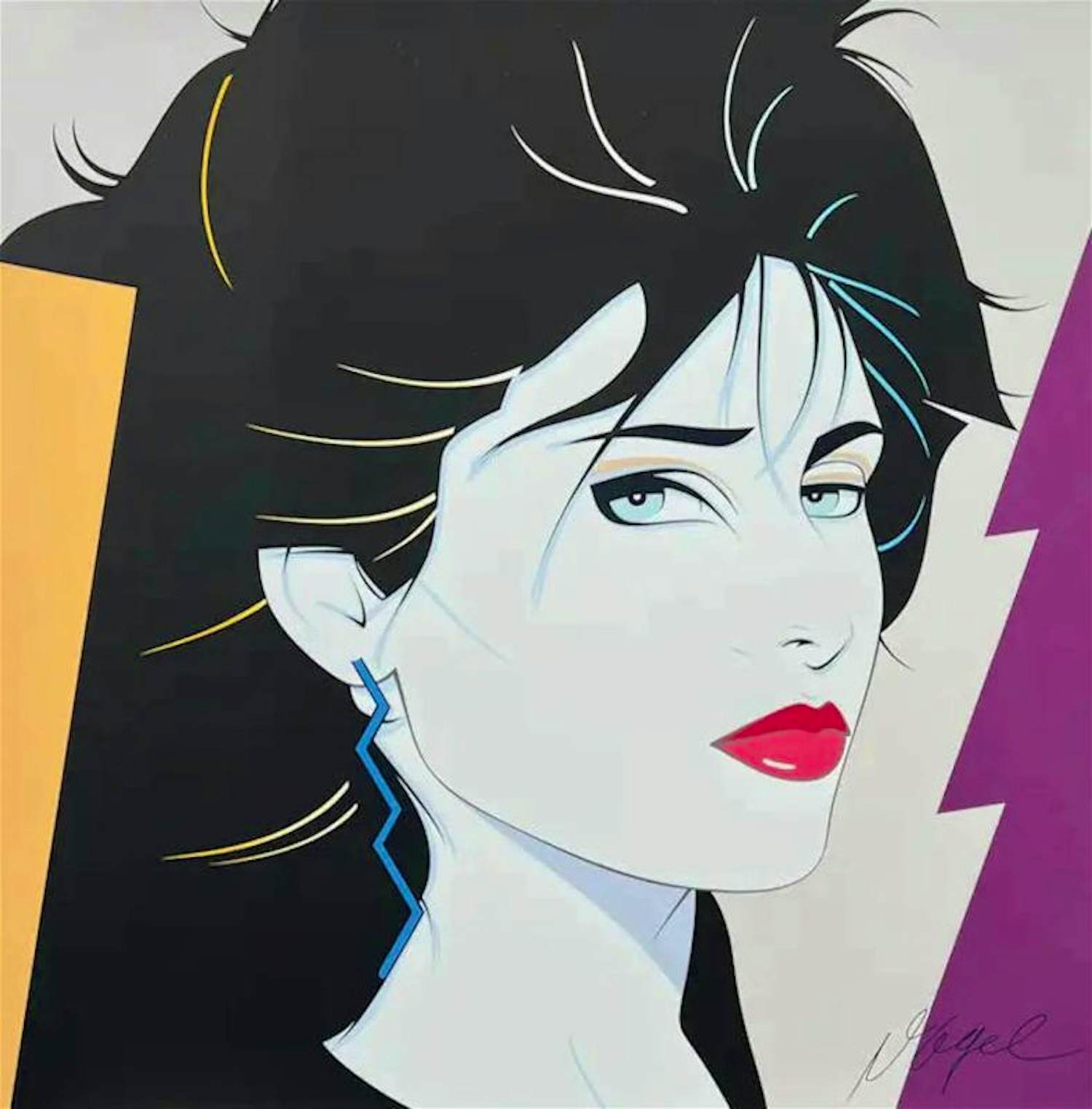 Patrick NAGEL - Kleurenzeefdruk FEMALE kopen? Bied vanaf 90!