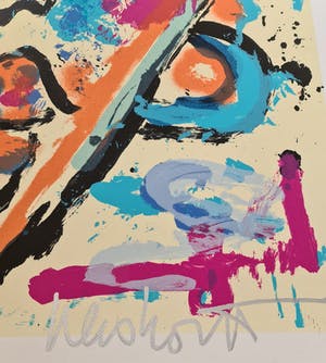 Peter Klashorst - Handgesigneerde zeefdruk - Groot - 100 ex. kopen? Bied vanaf 1!