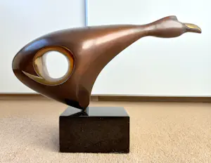 Jo Ramakers - Vogel, bronzen beeld kopen? Bied vanaf 1350!