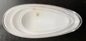 Michael Boehm - Zwiesel Studio Art Glass Unieke set van 3 kristallen schalen "Okiu" kopen? Bied vanaf 69!