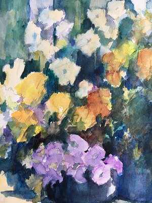 Jaap van Veen - 3 aquarellen in één koop! kopen? Bied vanaf 45!