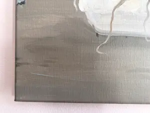 Bonell Jose - Lassitude (2021) – Olie en spuitverf op doek – Origineel kopen? Bied vanaf 350!