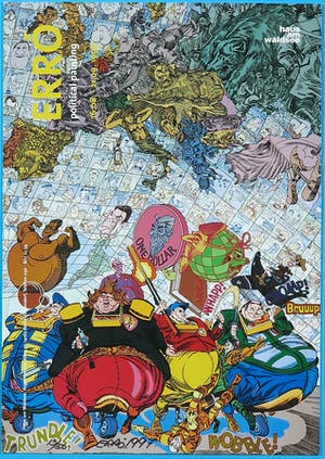 Erro - Gesigneerd affiche, Political Painting kopen? Bied vanaf 1!