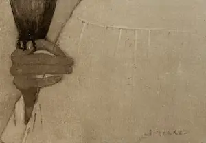Jan Mankes - Originele Heliogravure - Zelfportret met Uil 1923 kopen? Bied vanaf 150!