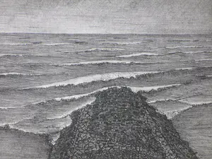 Niet of onleesbaar gesigneerd - T.a. Otto Hanrath - Zeegezicht - Litho kopen? Bied vanaf 1!