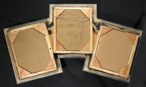 Jan Bollaert - Acryl op papier, Super Trio - Ingelijst (Groot) kopen? Bied vanaf 50!