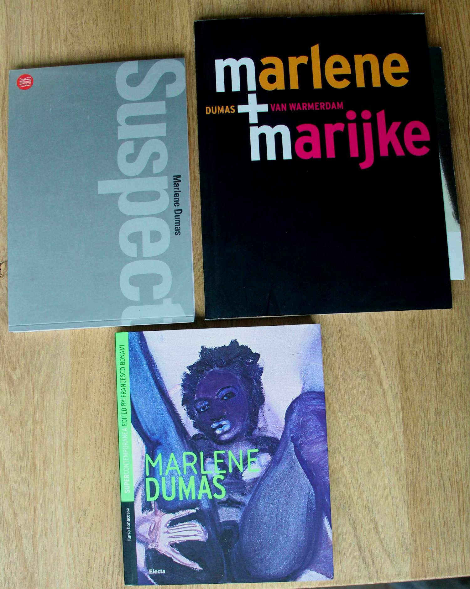 Marlene Dumas - 3 boeken: Suspect/Electa kopen? Bied vanaf 79!
