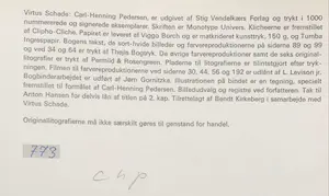 Asger Jorn - (incl. originele litho's) & Carl Henning Pedersen (gesigneerd), Set van twee boeken door Virtus Schade kopen? Bied vanaf 1!