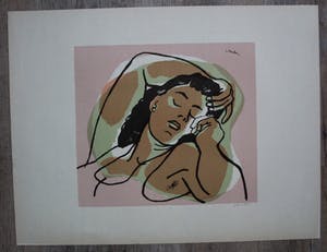 Jan van Keulen - litho: dormeuse - 1947 kopen? Bied vanaf 39!