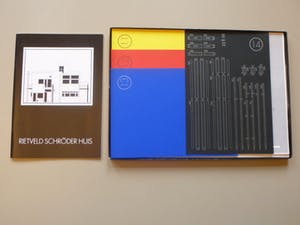 Gerrit Rietveld - Volledige bouwplaten doos van Rietveld Schröder huis kopen? Bied vanaf 50!