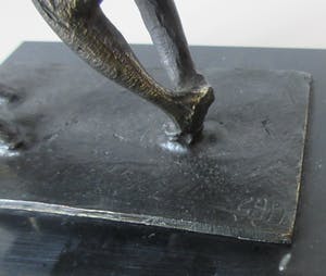 Corry Ammerlaan - Bronzen beeld op marmeren sokkel kopen? Bied vanaf 40!