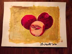 Peter Klashorst - Juicy Pussy Apple verkocht voor € 99!